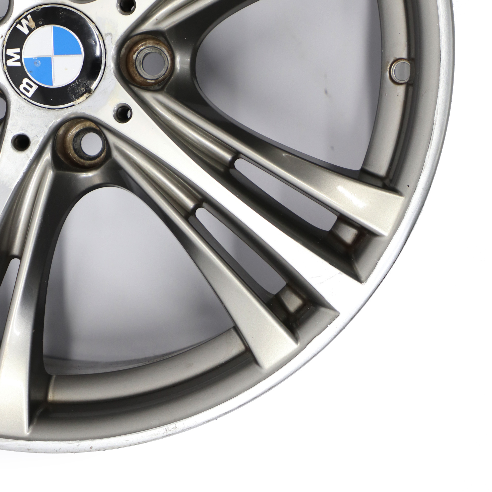 BMW F30 F31 Ferric Grey Wheel Alloy Rim 19" 8J ET:36 Star Spoke 407 6883014