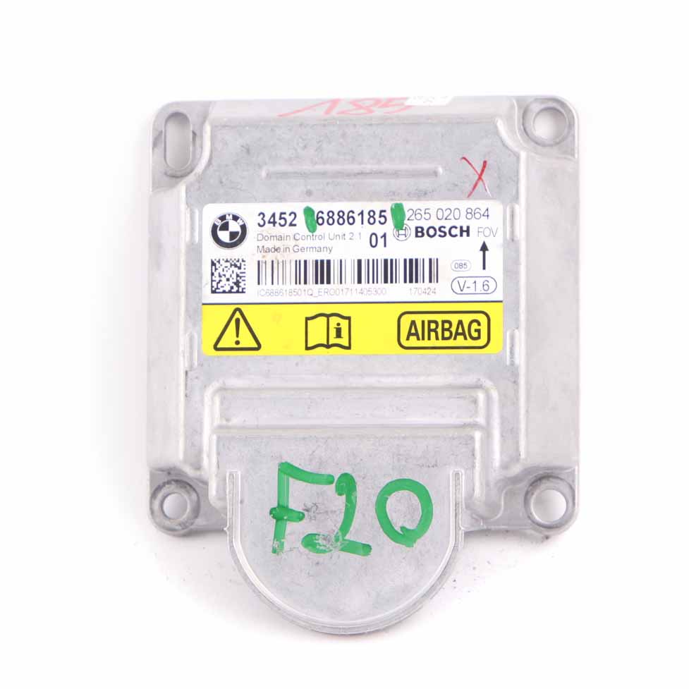 ICM Module BMW F20 F21 F30 F31 Crash Control Unit Airbag ECU 0265020864