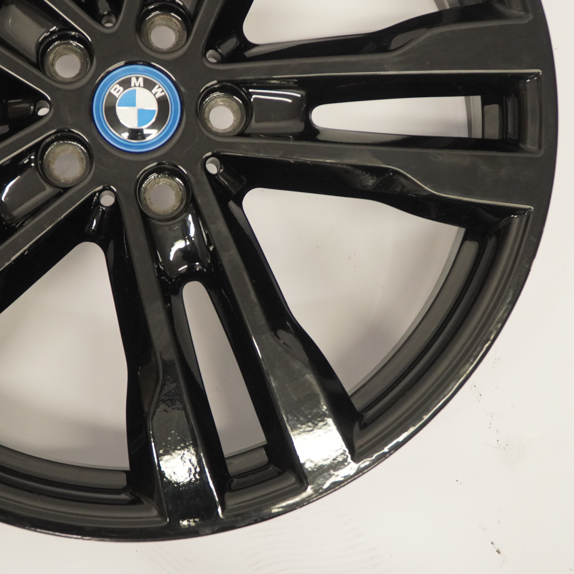 BMW i3 I01 LCI Front Black Wheel Alloy Rim 20" Double Spoke ET:33 5,5J 6888010