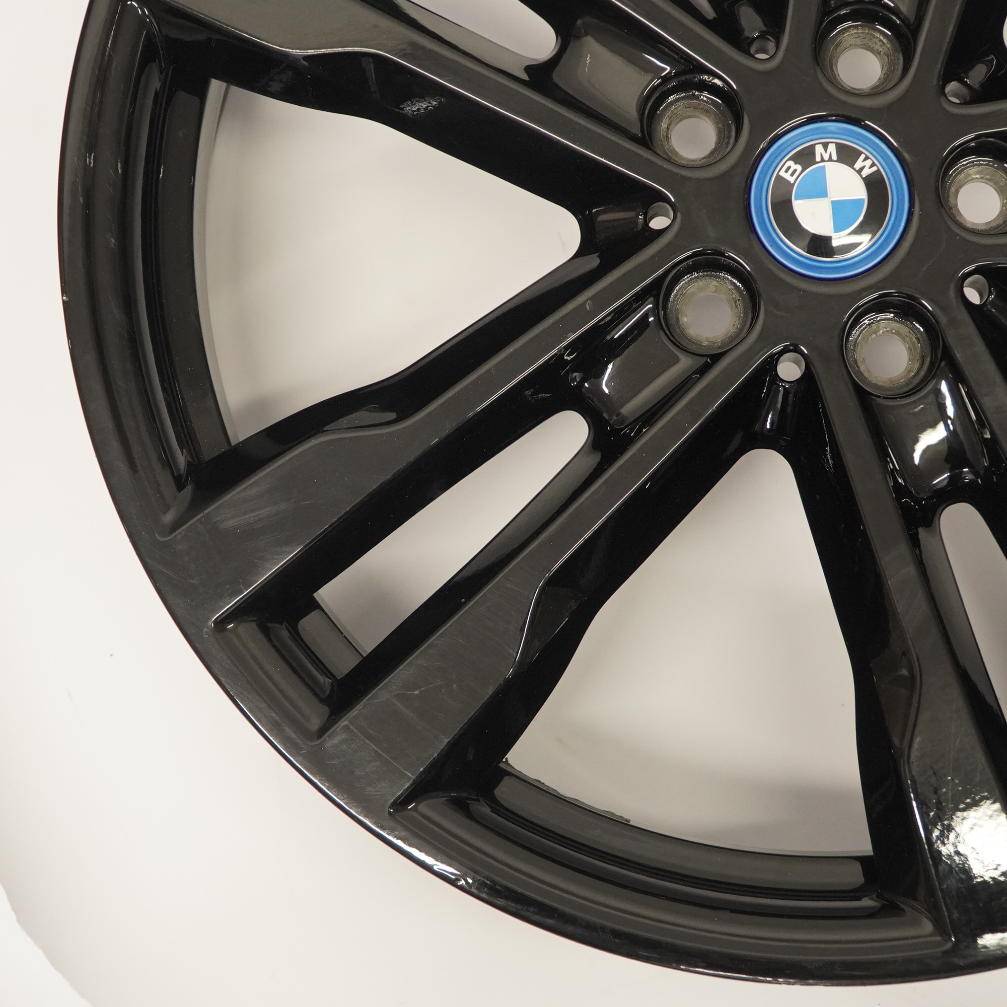 BMW i3 I01 LCI Front Black Wheel Alloy Rim 20" Double Spoke ET:33 5,5J 6888010