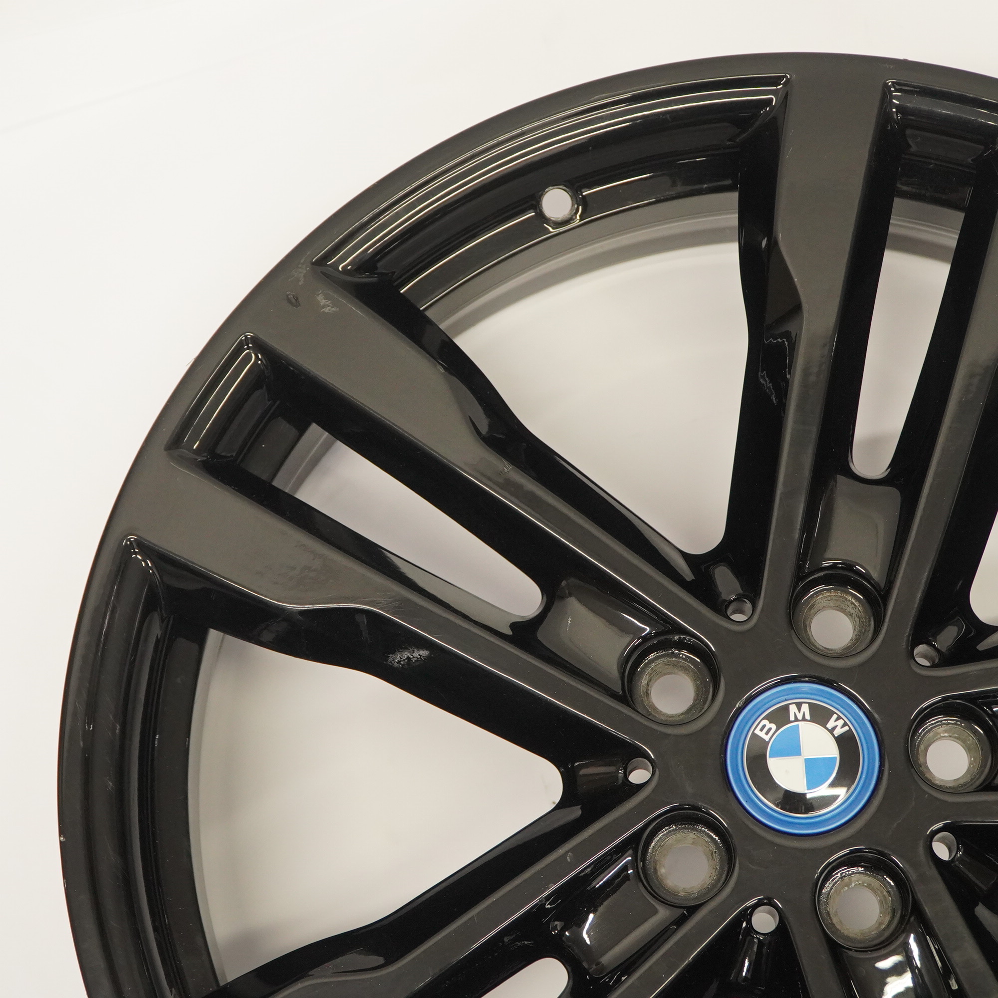 BMW i3 I01 LCI Front Black Wheel Alloy Rim 20" Double Spoke ET:33 5,5J 6888010