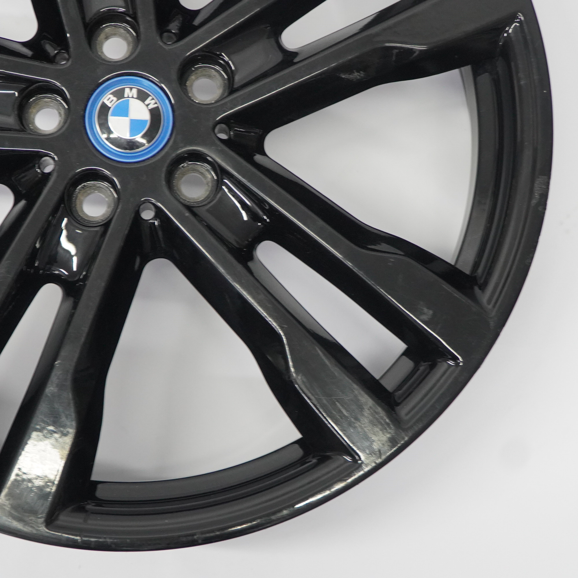 BMW i3 I01 LCI Front Black Wheel Alloy Rim 20" Double Spoke ET:33 5,5J 6888010