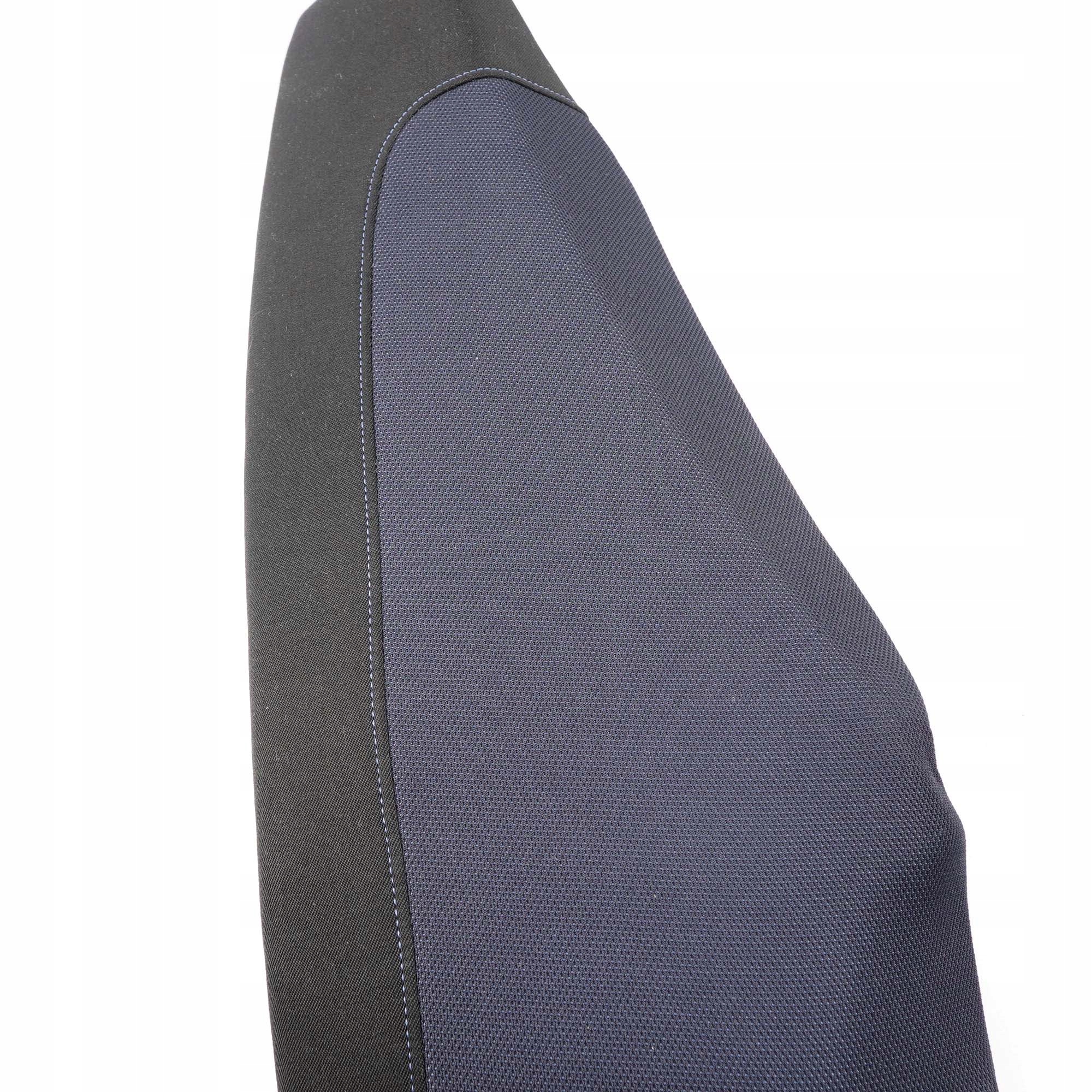 BMW 1 Series E81 Side Finisher Cloth Rear Seat Right O/S Network Monaco Blue