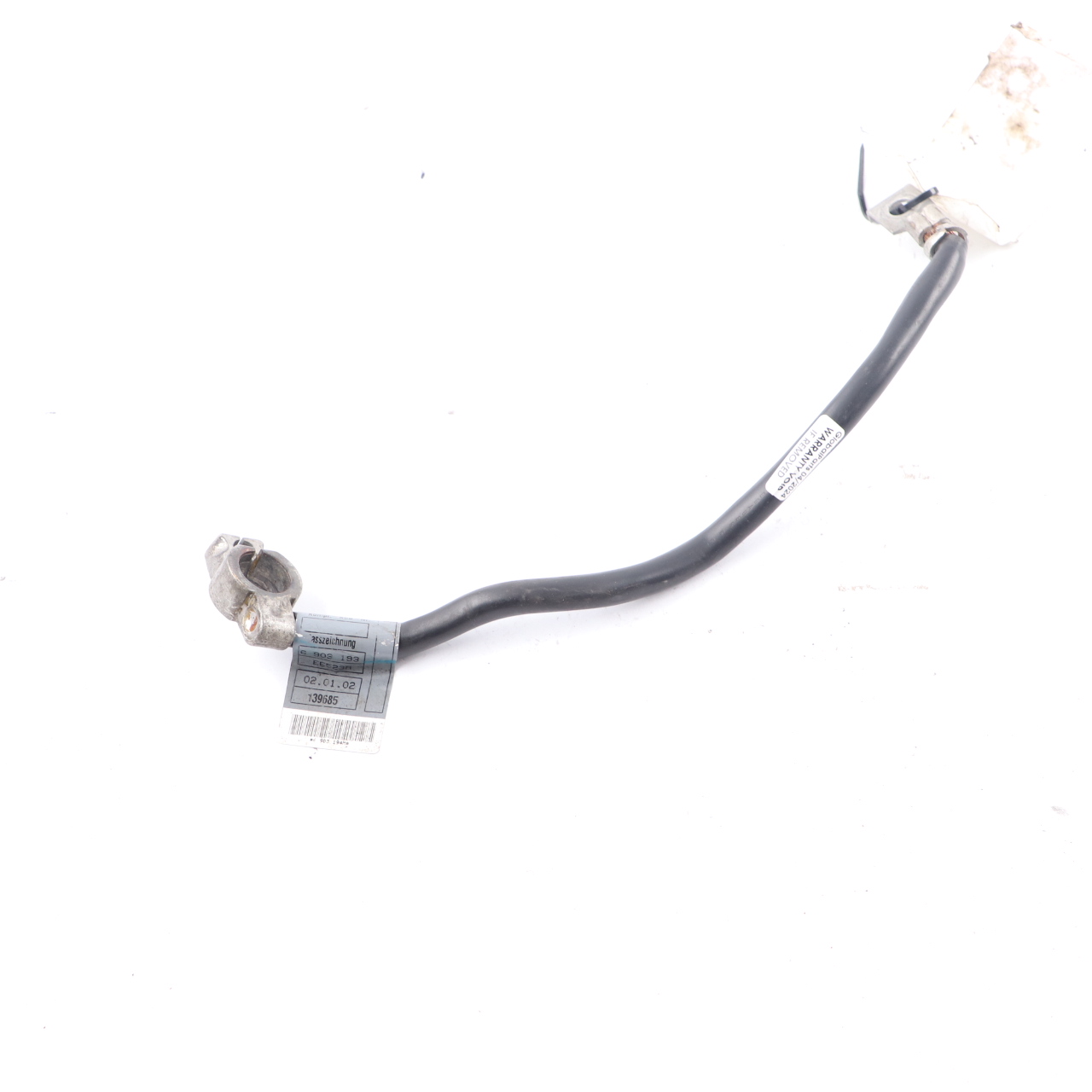 Bmw E46 Battery Negative Boot Cable Negative Earth 6903194