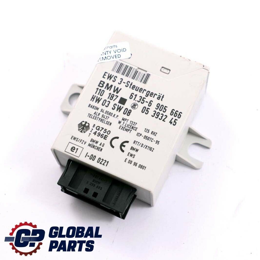 BMW E39 E46 Mini Cooper R50 EWS3 Control Unit 3 Immobiliser Module ECU 6905666