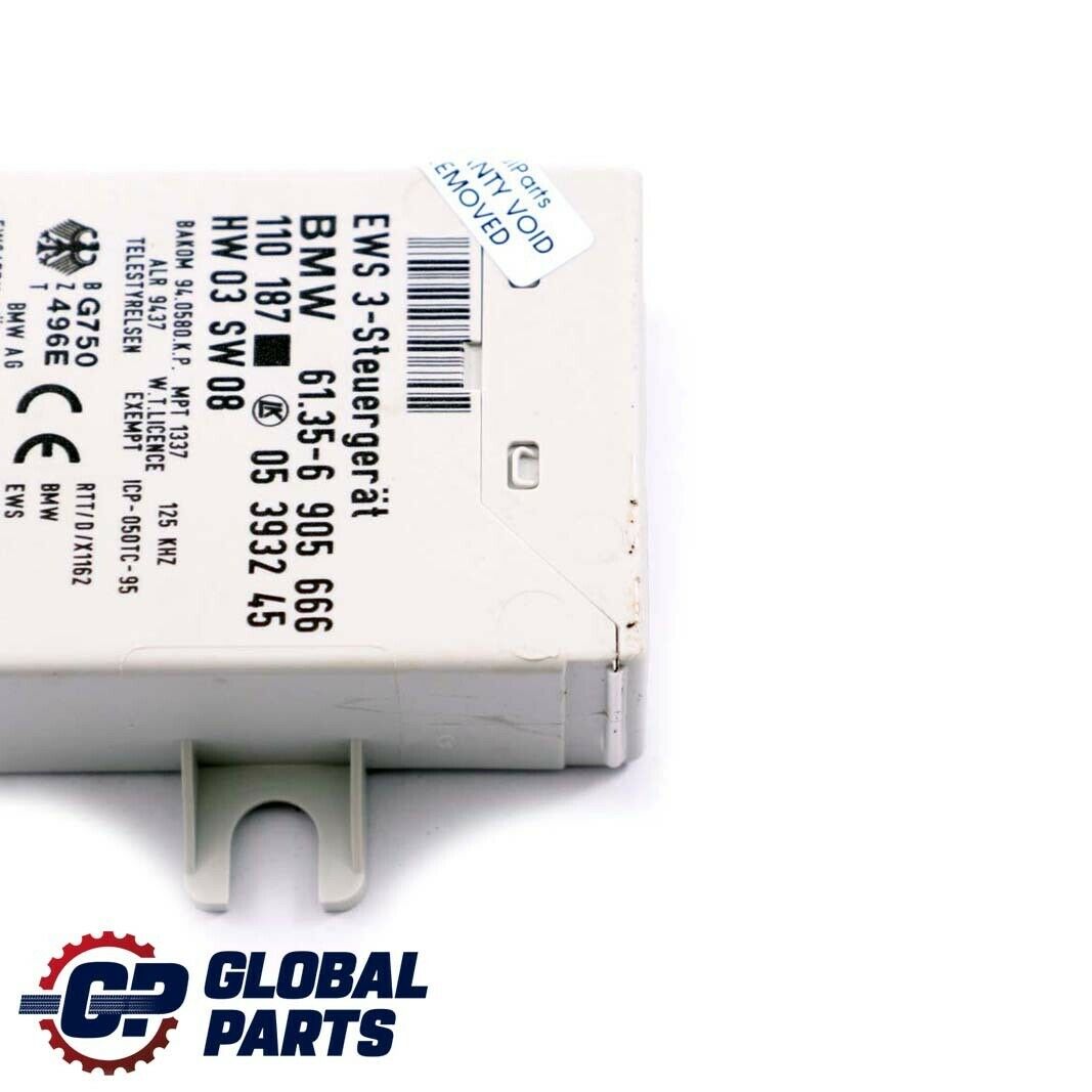 BMW E39 E46 Mini Cooper R50 EWS3 Control Unit 3 Immobiliser Module ECU 6905666