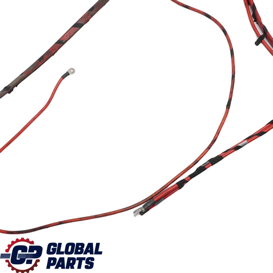 BMW 7 Series E66 Long Version Battery Cable Wiring Positive Plus Pole 6909216