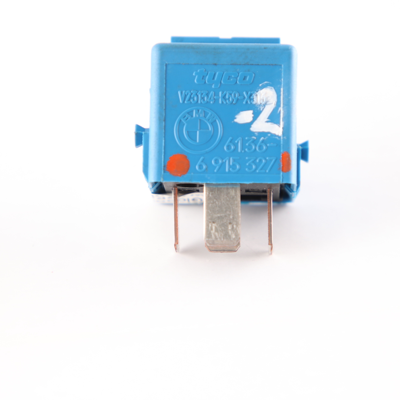 BMW E46 E60 E81 E87 E90 E91 F10 F20 F30 4x Relay Make Contact Sky Blue 6915327