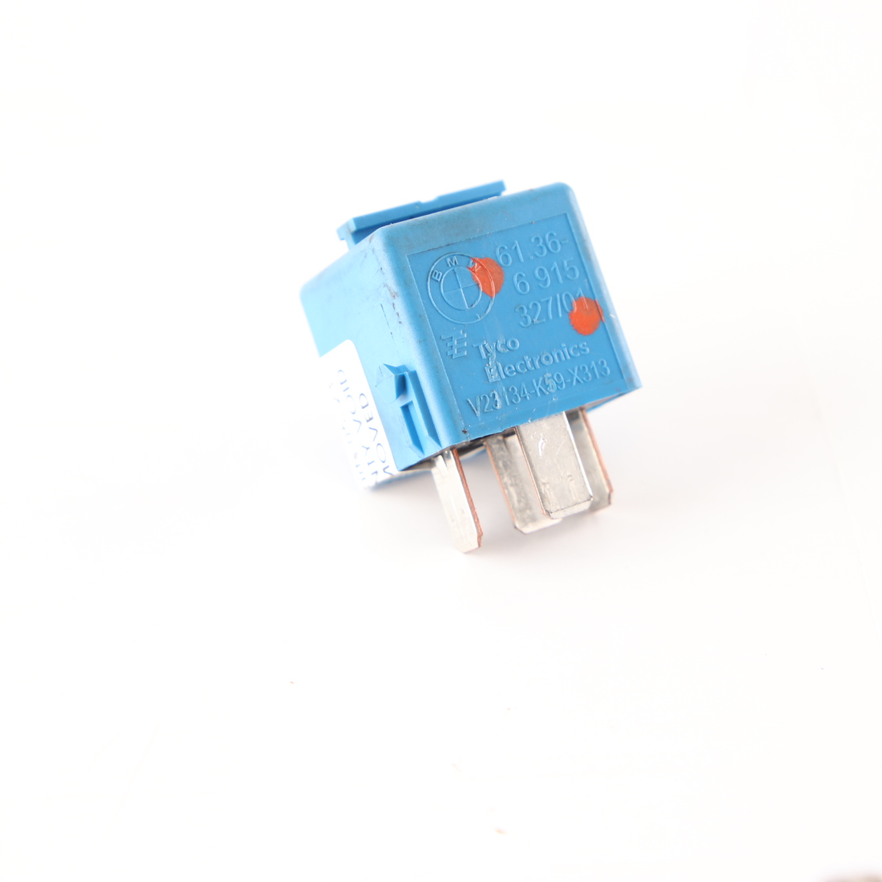 BMW E46 E60 E81 E87 E90 E91 F10 F20 F30 5x Relay Make Contact Sky Blue 6915327