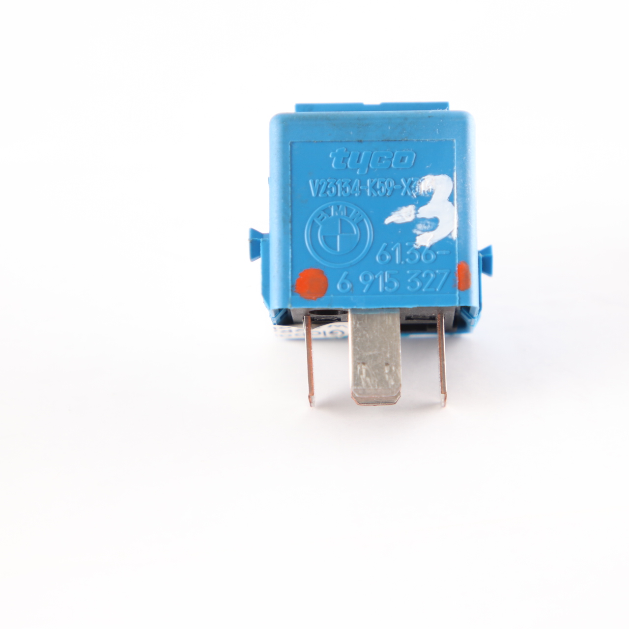 BMW E46 E60 E81 E87 E90 E91 F10 F20 F30 5x Relay Make Contact Sky Blue 6915327