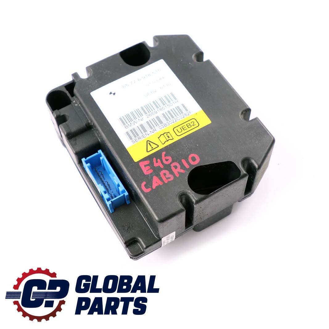 BMW E46 Convertible Rollover Sensor Control Unit Module 6918515