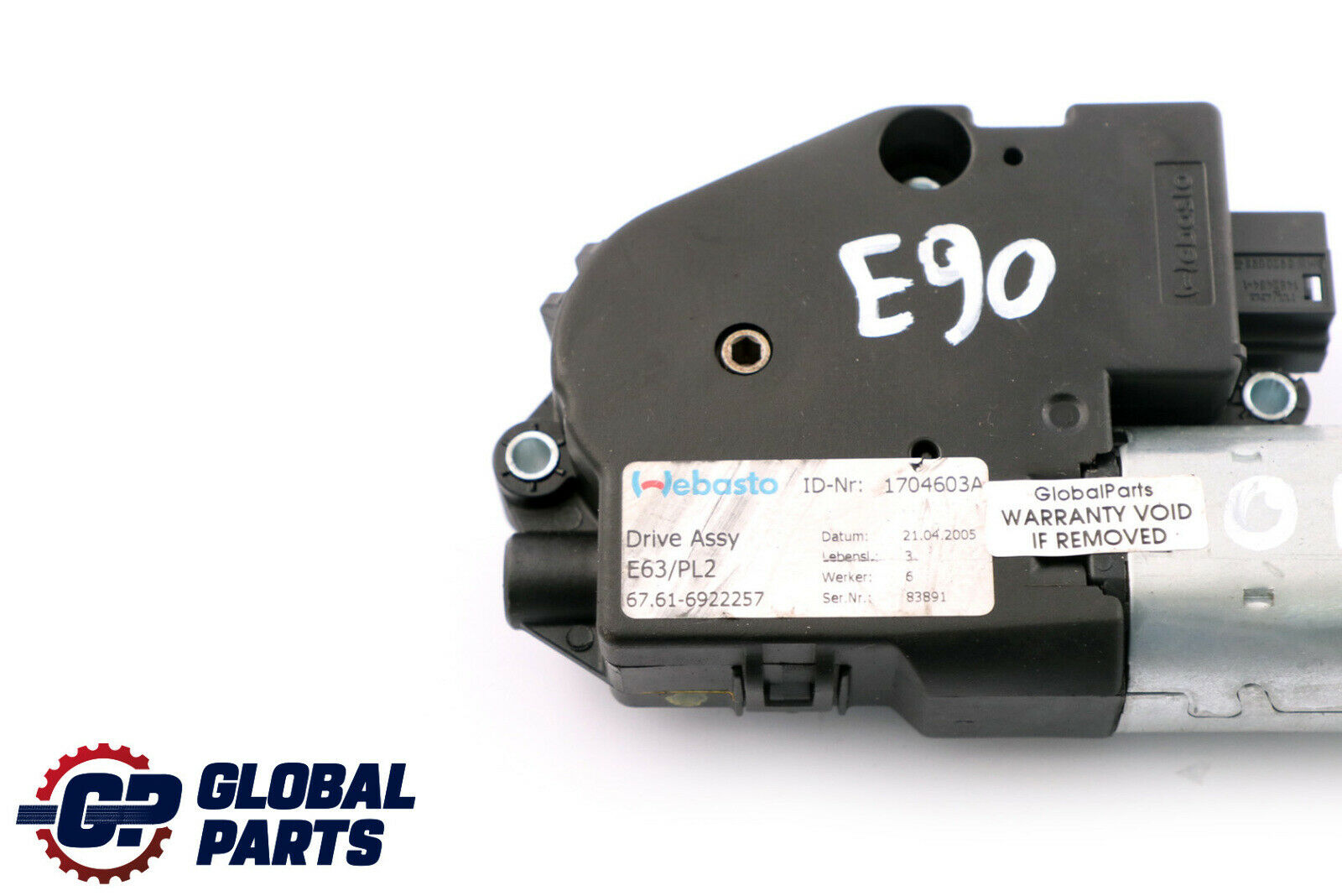 BMW 1 3 Series E87 E90 Sunroof Sliding Roof Drive Unit Motor Actuator 6922257