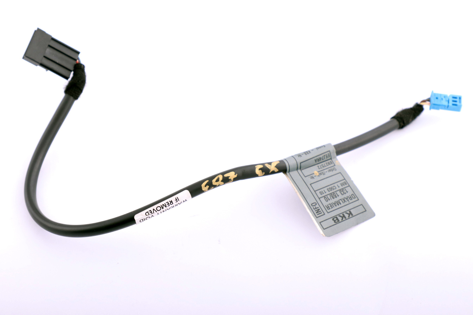 BMW X3 E83 Z4 E85 Wiring Seat Occupancy Cable 6927572