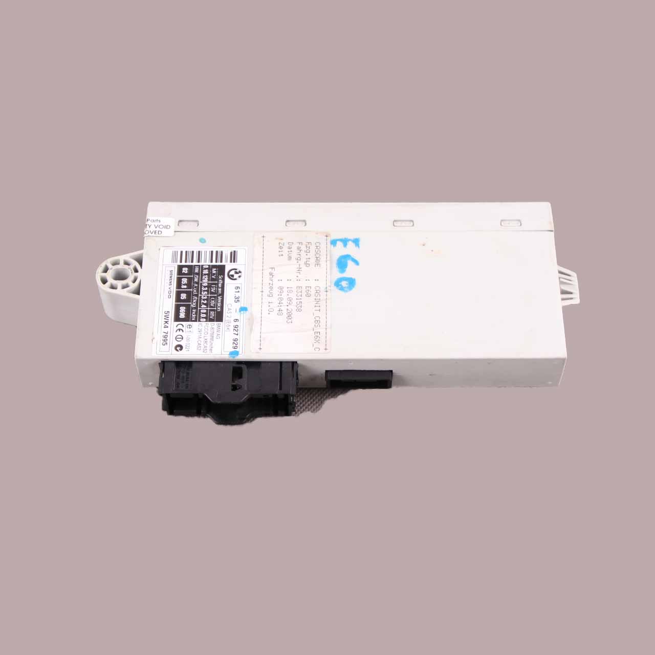 Control Unit BMW E60 E61 E63 E64 CAS2 ECU Module 6927929