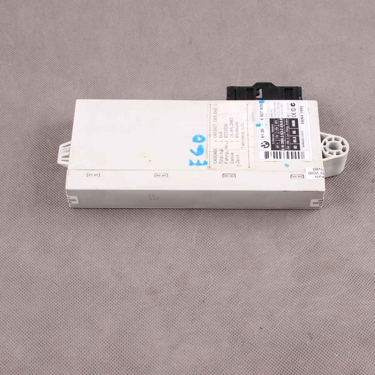 Control Unit BMW E60 E61 E63 E64 CAS2 ECU Module 6927929