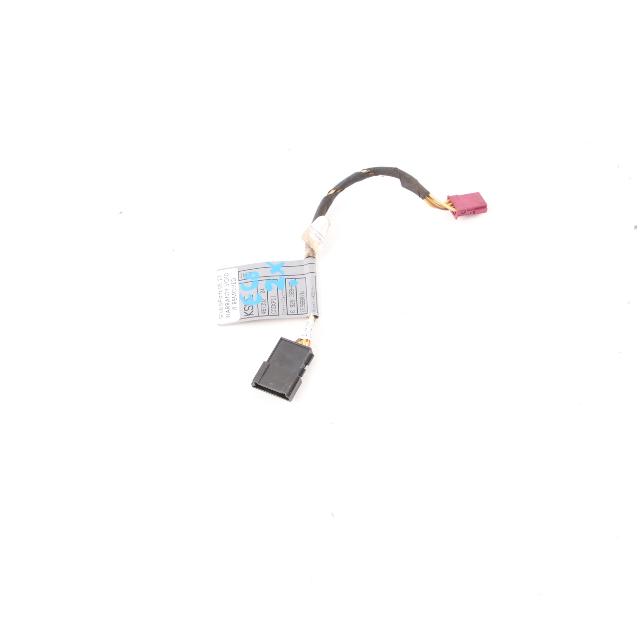 BMW E60 Dashboard Solar Receiver Sensor Plug Socket Wiring 6928369