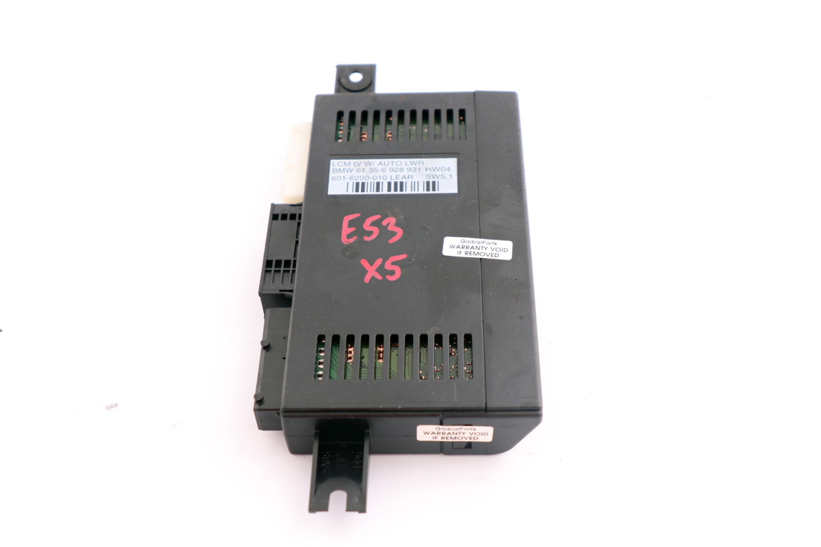 BMW X5 E53 Light Check Module Control Unit ECU Lear LCM IV 6928931