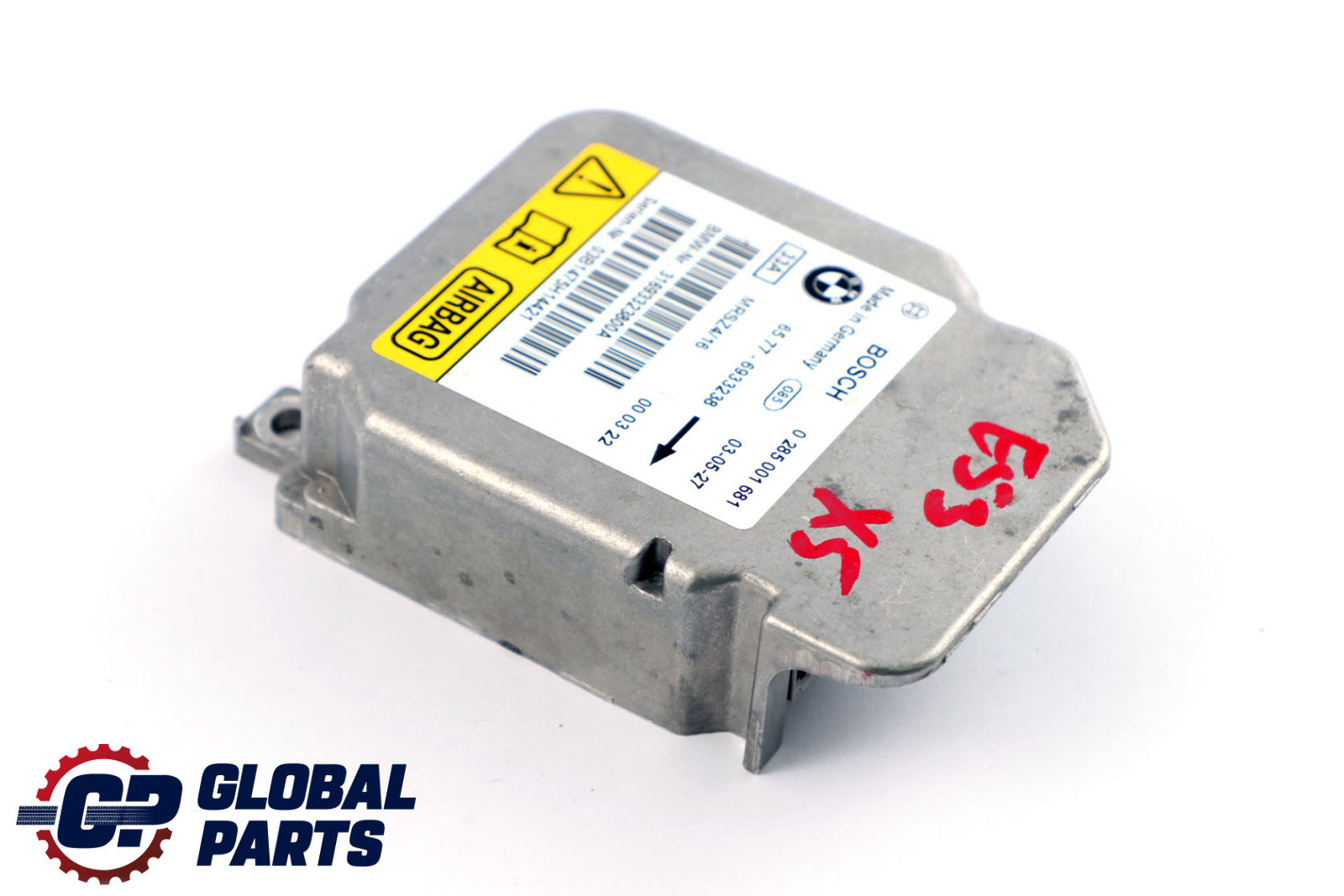 BMW 3 X5 Series E46 E53 Side Airbag Control Unit ECU Module 6933238