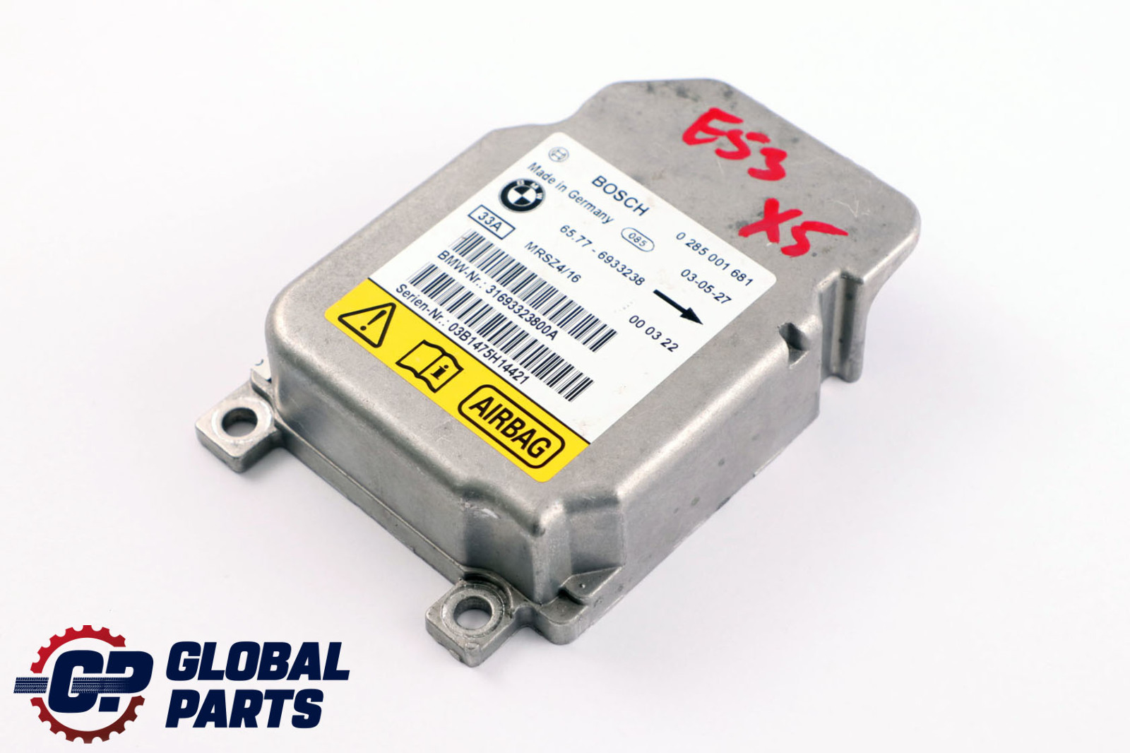 BMW 3 X5 Series E46 E53 Side Airbag Control Unit ECU Module 6933238