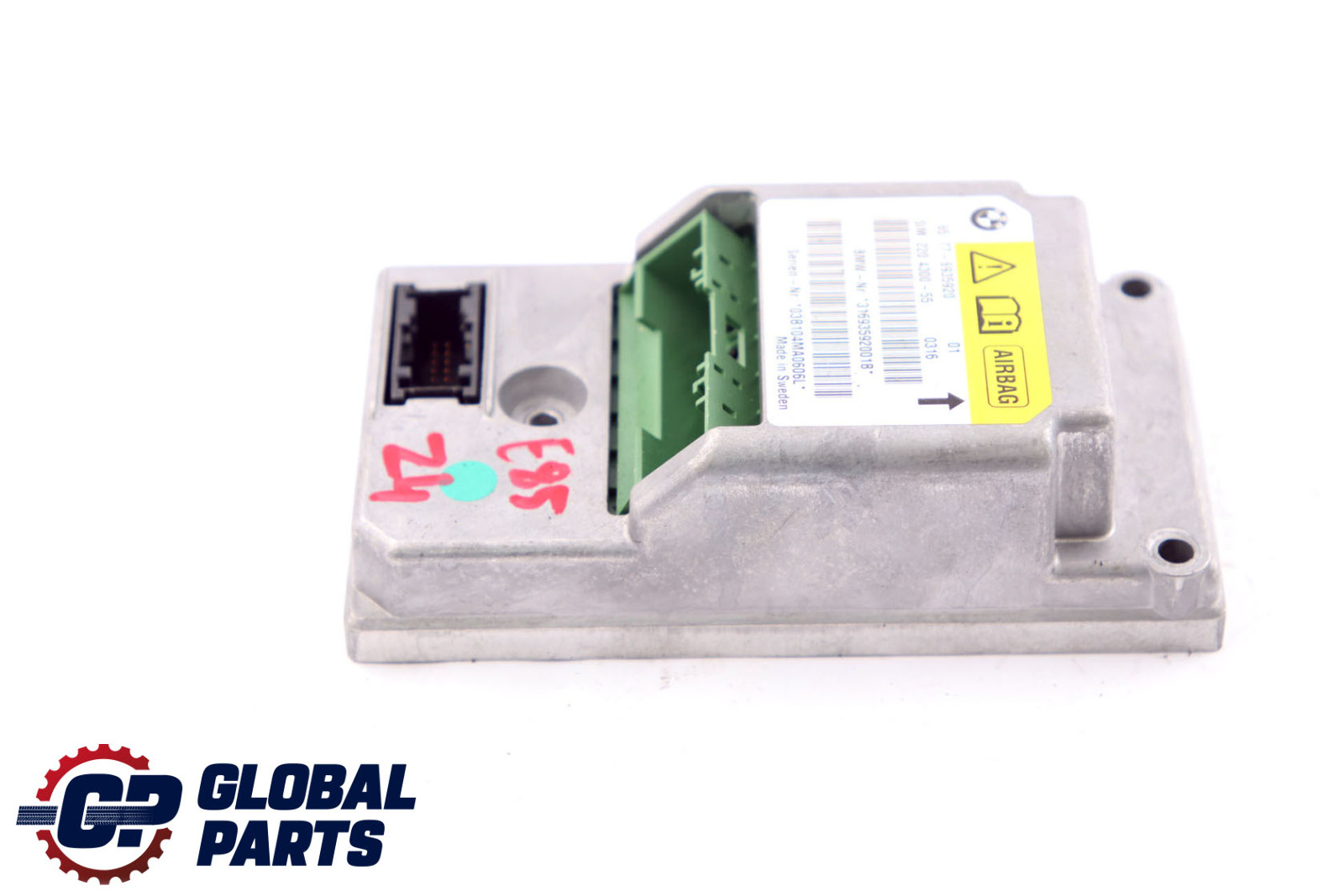 BMW Z4 Series E85 Driver's Side Door Airbag Control Unit Module 6935920