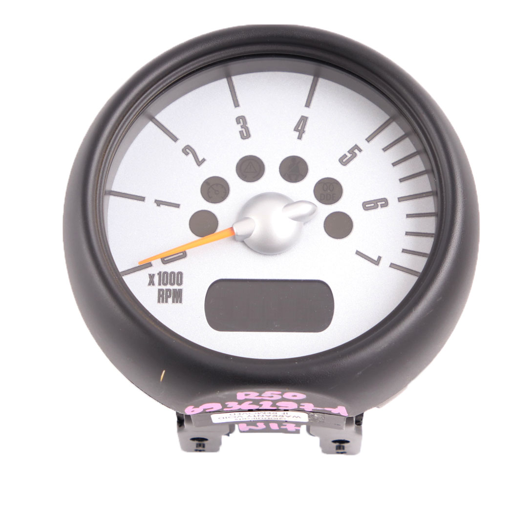 MINI Cooper R50 Tachometer Gauge Revolution Counter Black 6936297