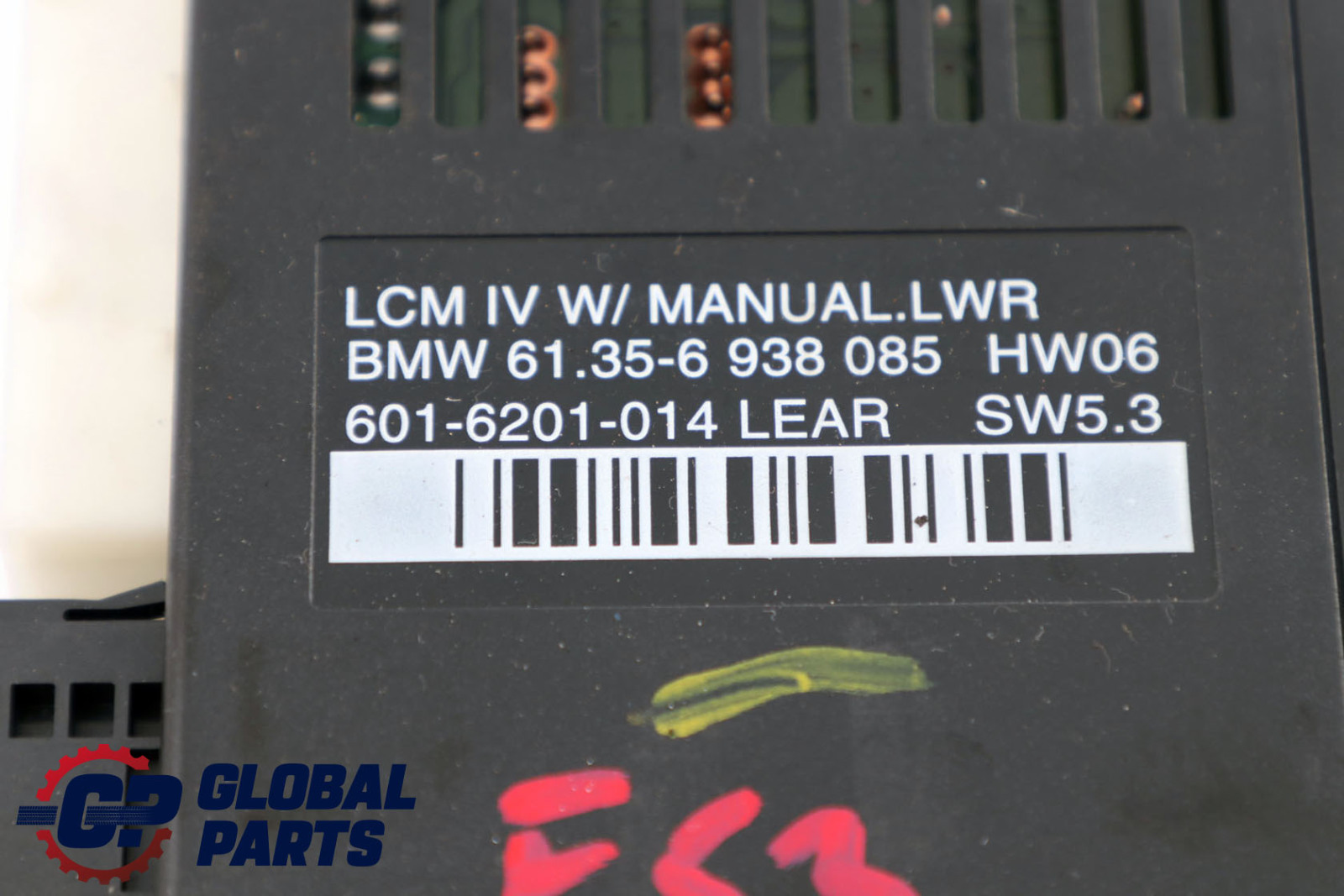 BMW X5 Series E53 Light Check Module Control Unit ECU Lear LCM IV LWR 6938085