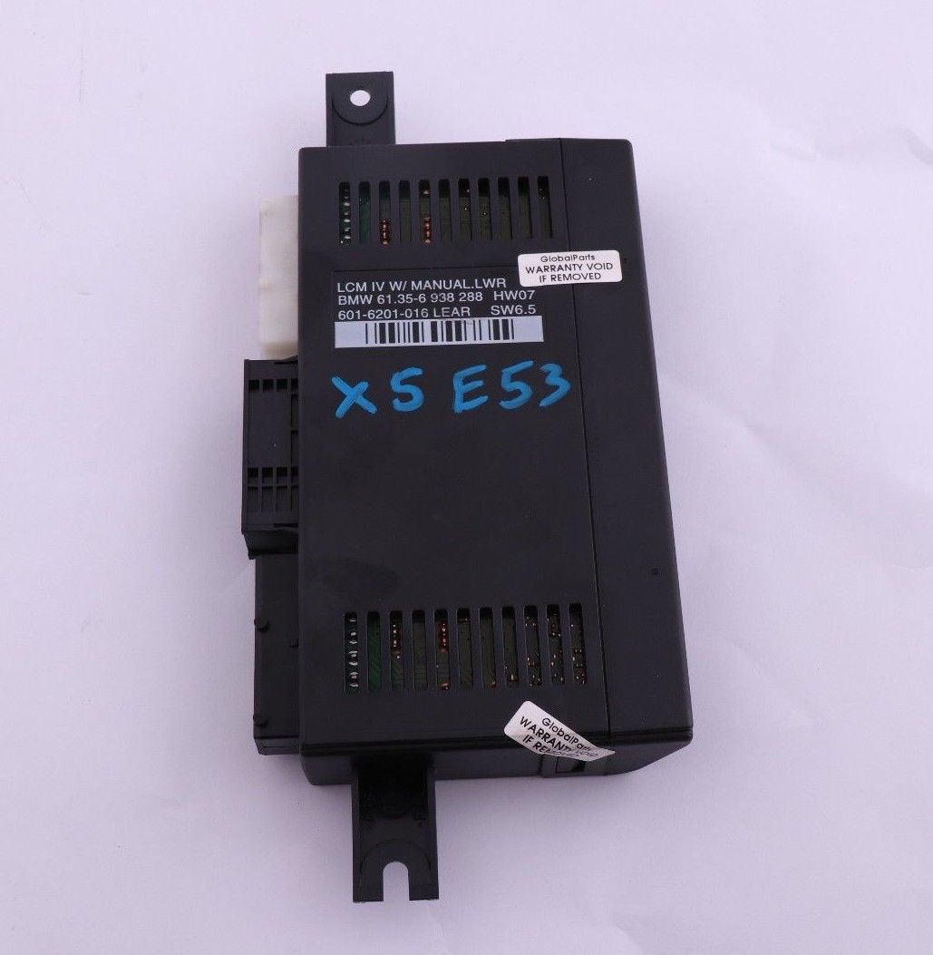 BMW X5 E39 E53 Light Check Module Control Unit ECU Lear LCM IV 6938288