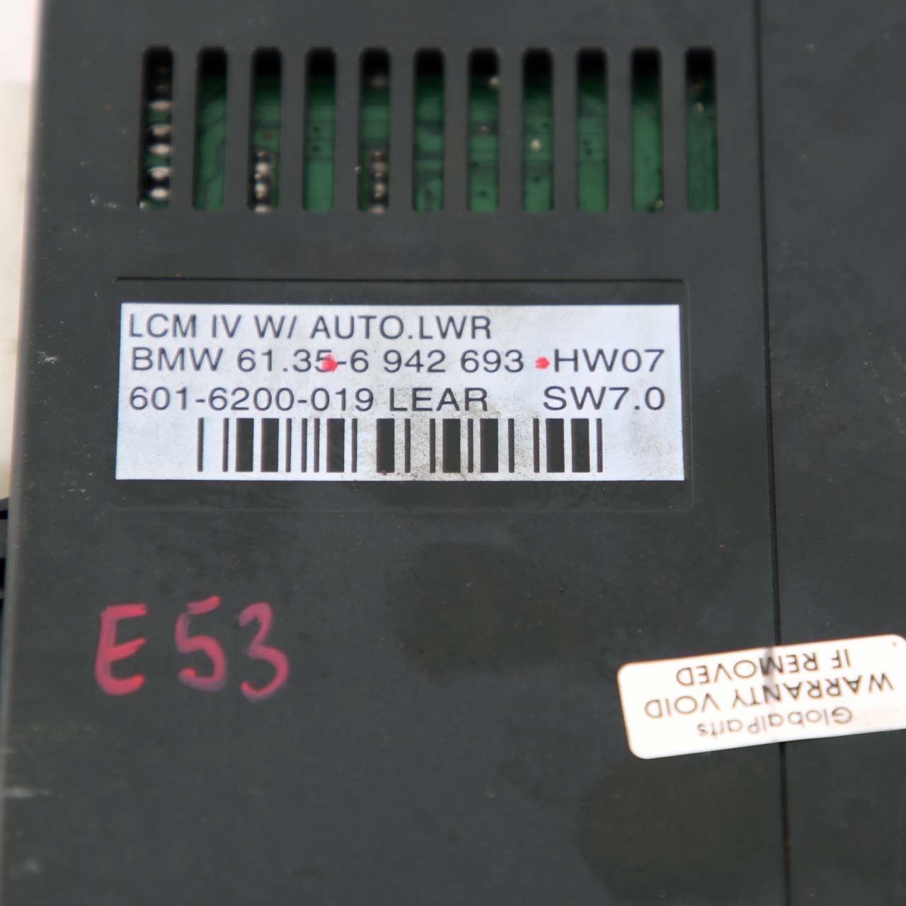 BMW X5 E53 Light Check Module Control Unit ECU Lear LCM IV AUTO.LWR 6942693