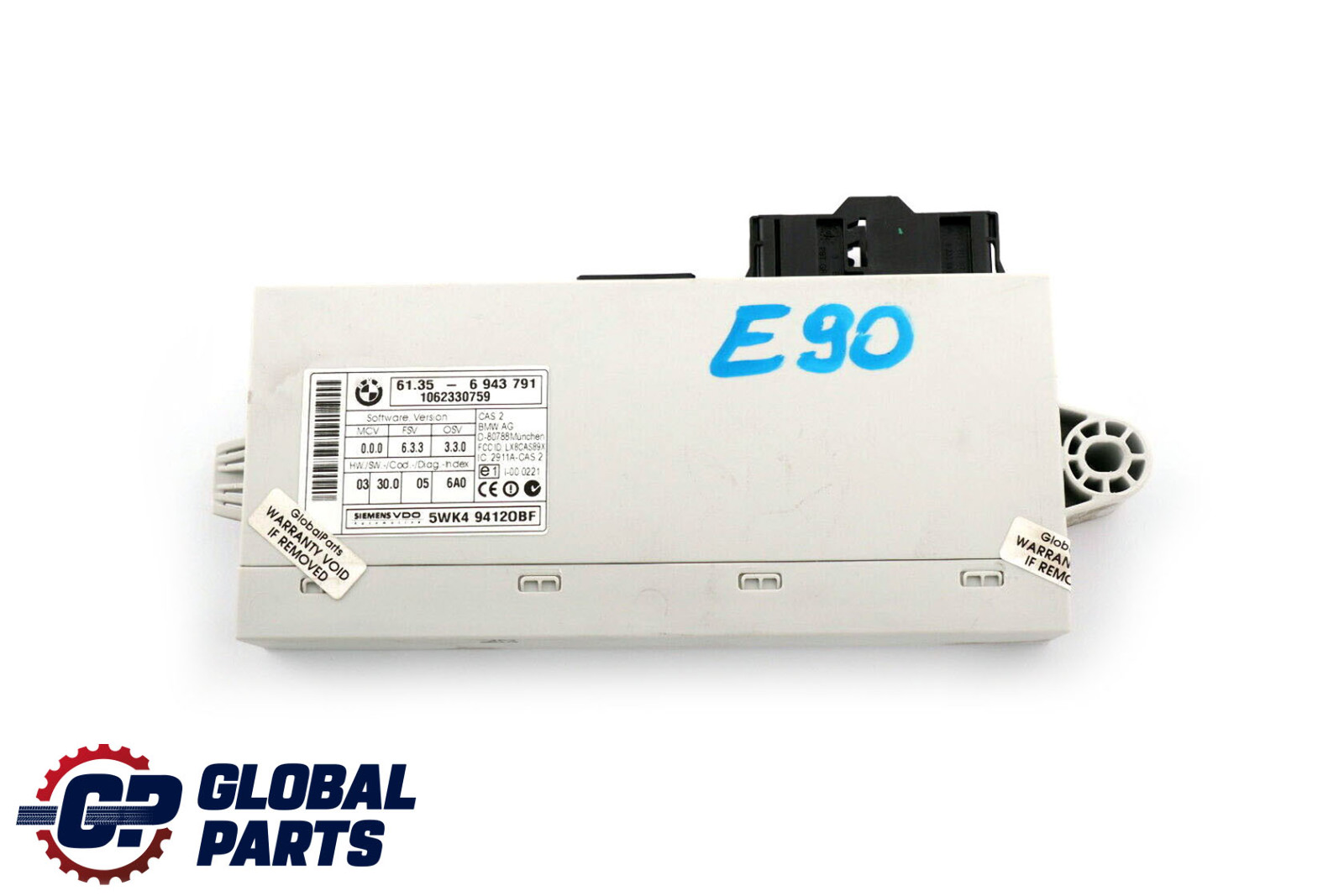 BMW 1 3 Series E87 E90 CAS2 ECU Control Unit Module 61356943791 6943791