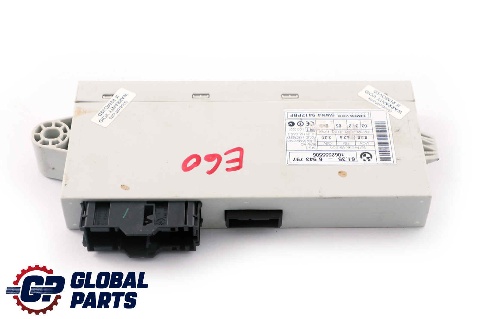 BMW 5 Series E60 E61 E63 E64 CAS2 ECU Control Unit Module 6943797 61356943797