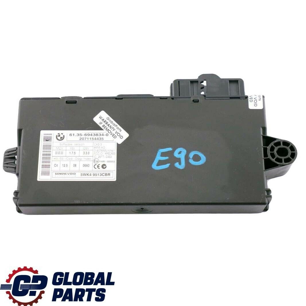 BMW E60 E81 E87 E90 E91 E92 CAS 3 ECU Control Unit Key Reading Module 6943834