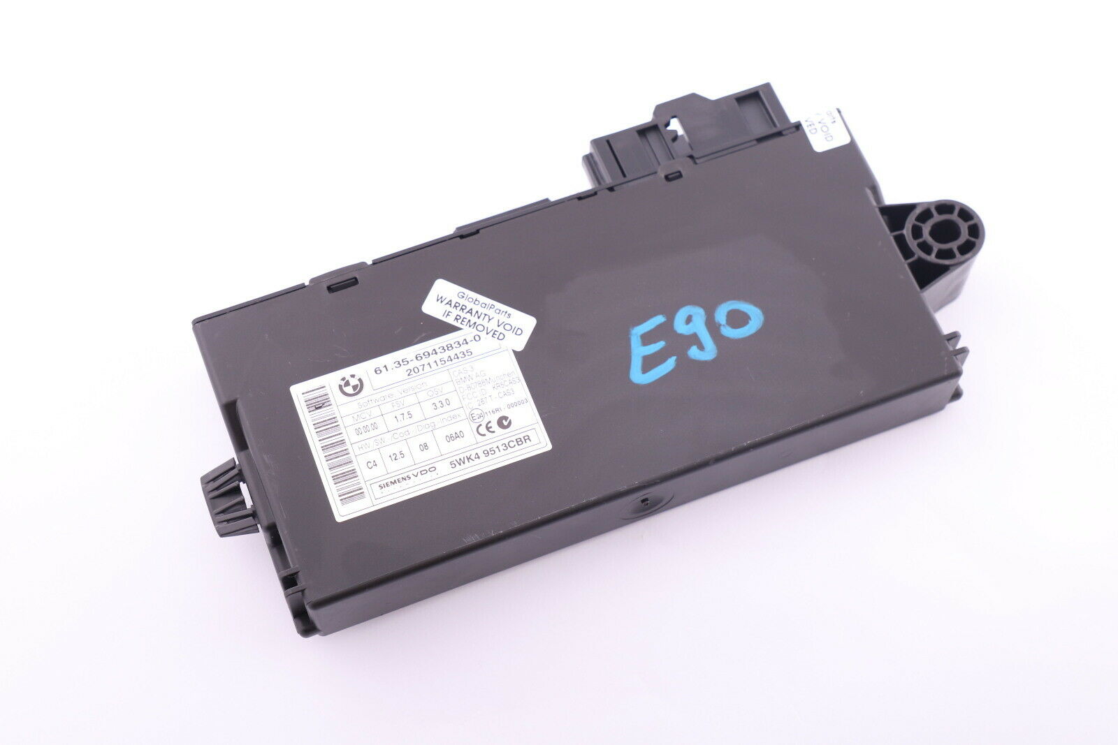 BMW E60 E81 E87 E90 E91 E92 CAS 3 ECU Control Unit Key Reading Module 6943834