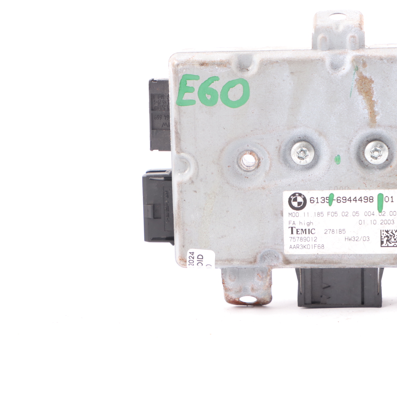 Air Module BMW E60 E61 E63 Driver Side Door Control Unit Module 6944498