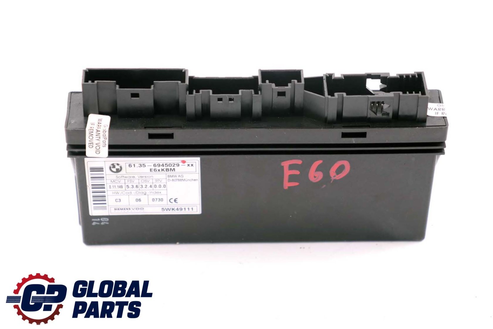 BMW 5 6 Series E60 E63 E64 Body Control Module ECU Control Unit 6945029