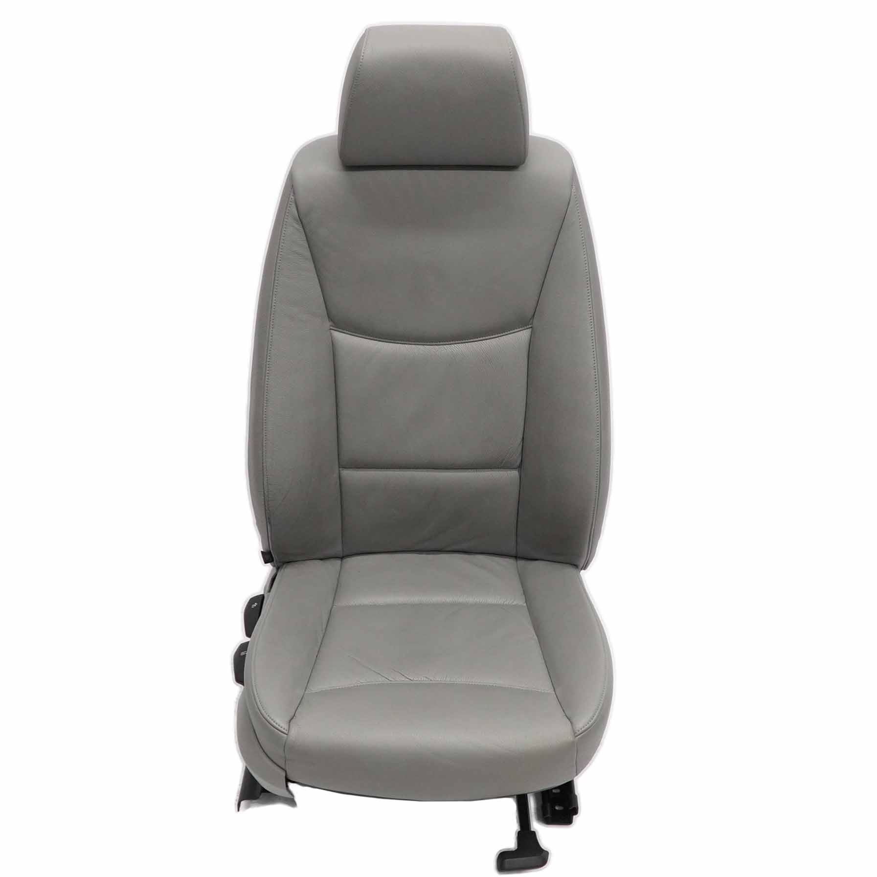 Front Seat BMW E90 E91 Heated Grey Leather Dakota Interior Right O/S