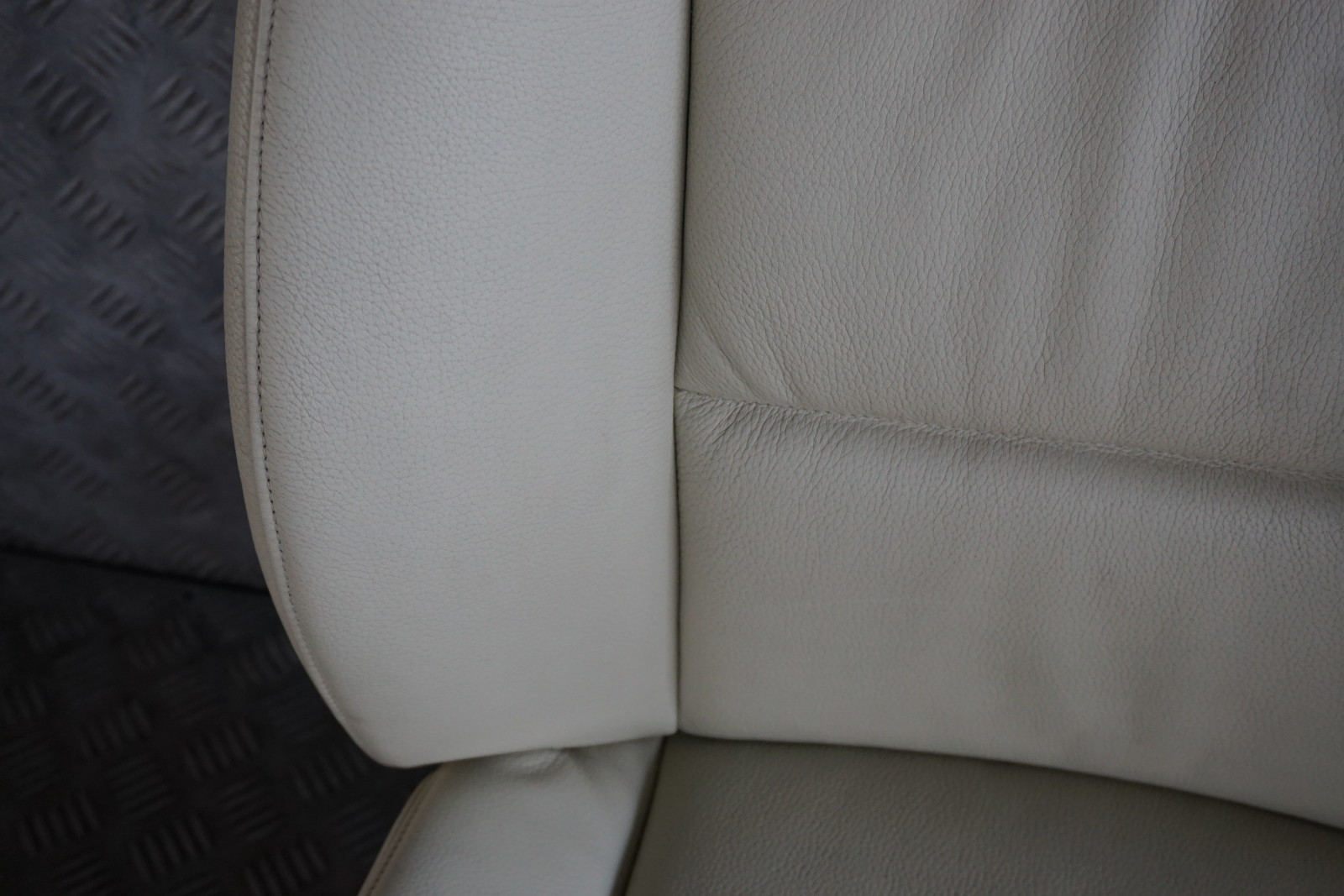 BMW E90 E91 Lemon Leather Interior Front Left Seat N/S