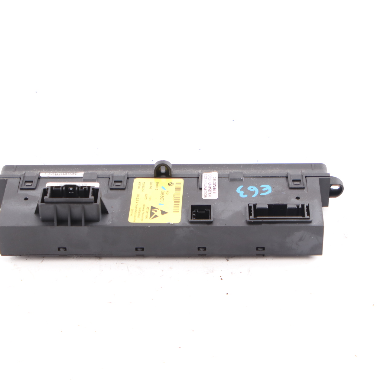 BMW E63 Centre Console DTC PDC Parking Sensor Switch Panel Button Unit 6956670