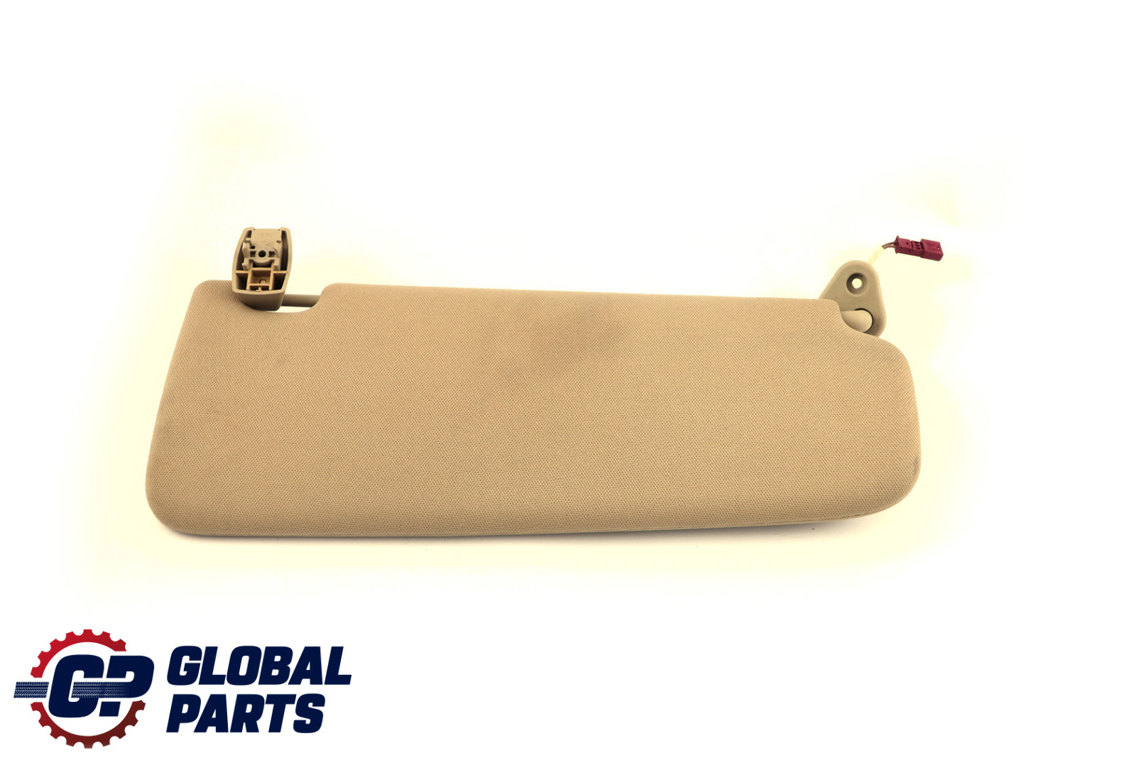 BMW E92 LCI Cloth Fabric Sun Visor Mirror Beige Left N/S 6957339