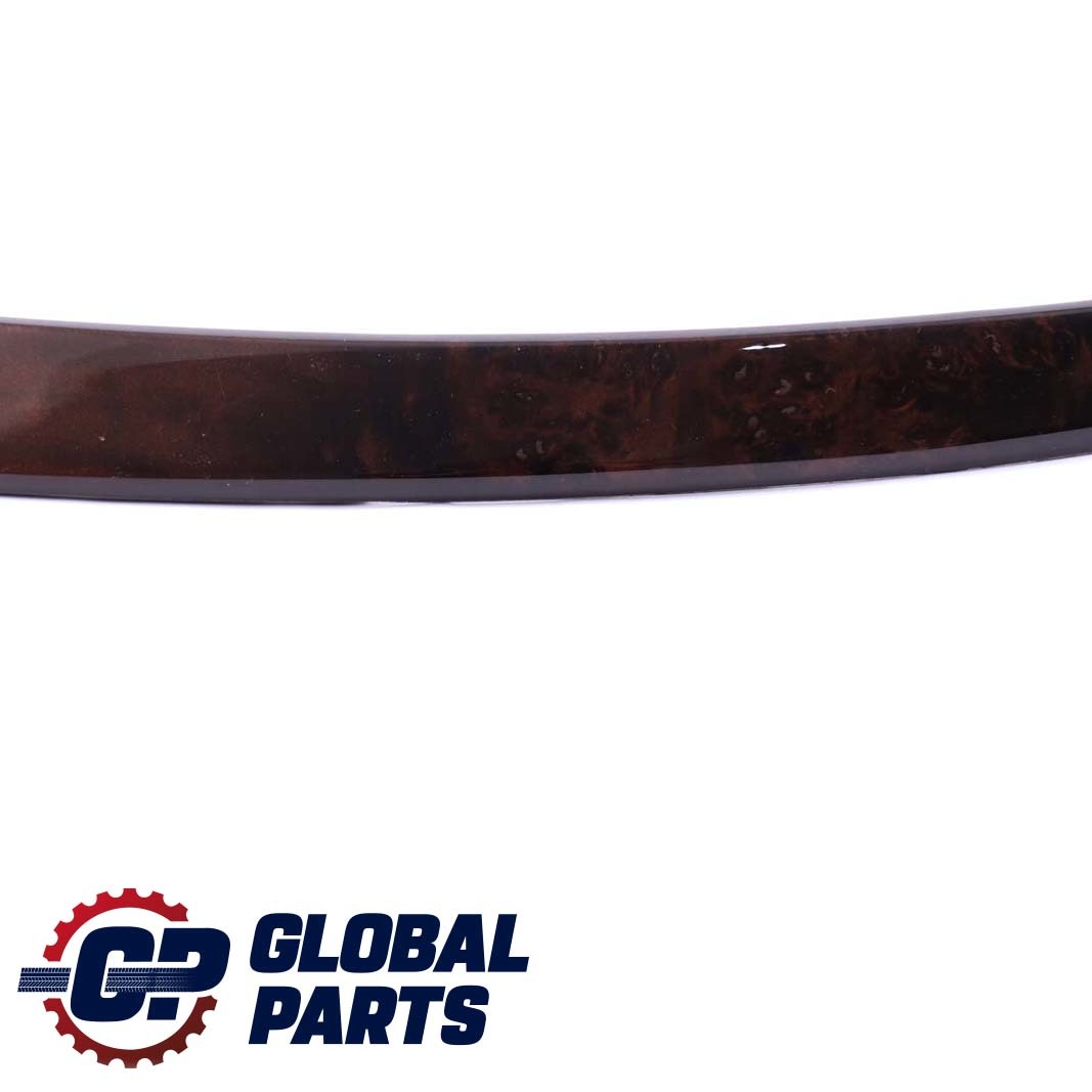 BMW 5 Series E60 Cover Handle Trim Strip Front Right O/S Poplar Woodgrain Brown