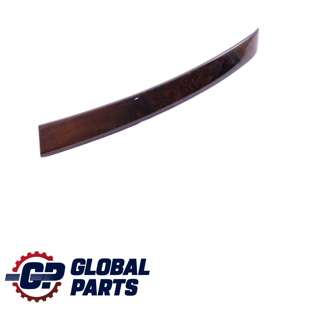 BMW 5 Series E60 Cover Handle Trim Strip Front Right O/S Poplar Woodgrain Brown