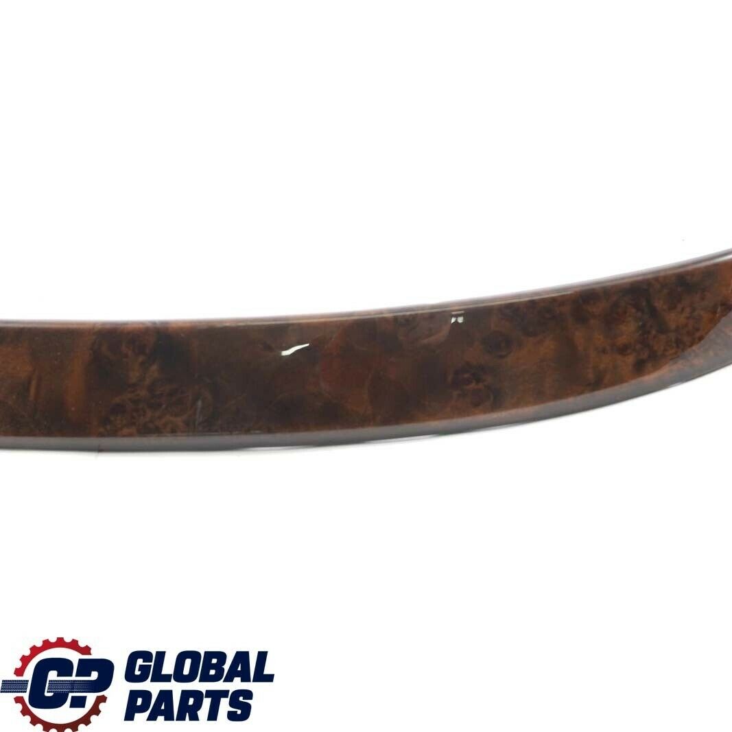 BMW 5 Series E60 E61 Handle Trim Strip Rear Right O/S Poplar Woodgrain Brown