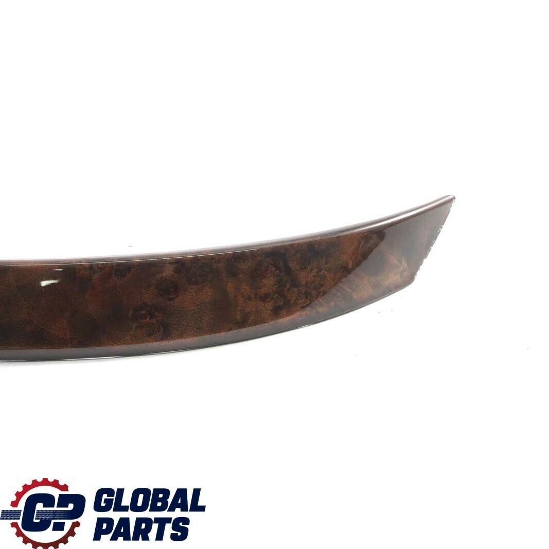 BMW 5 Series E60 E61 Handle Trim Strip Rear Right O/S Poplar Woodgrain Brown