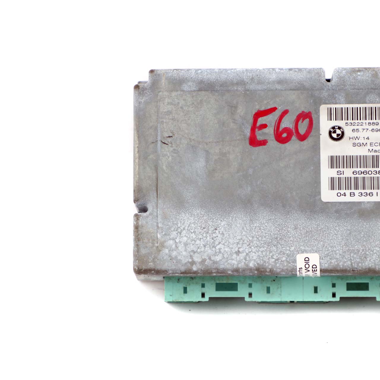 BMW 5 Series E60 E61 Airbag ECU Control Unit Gateway Module 6960381