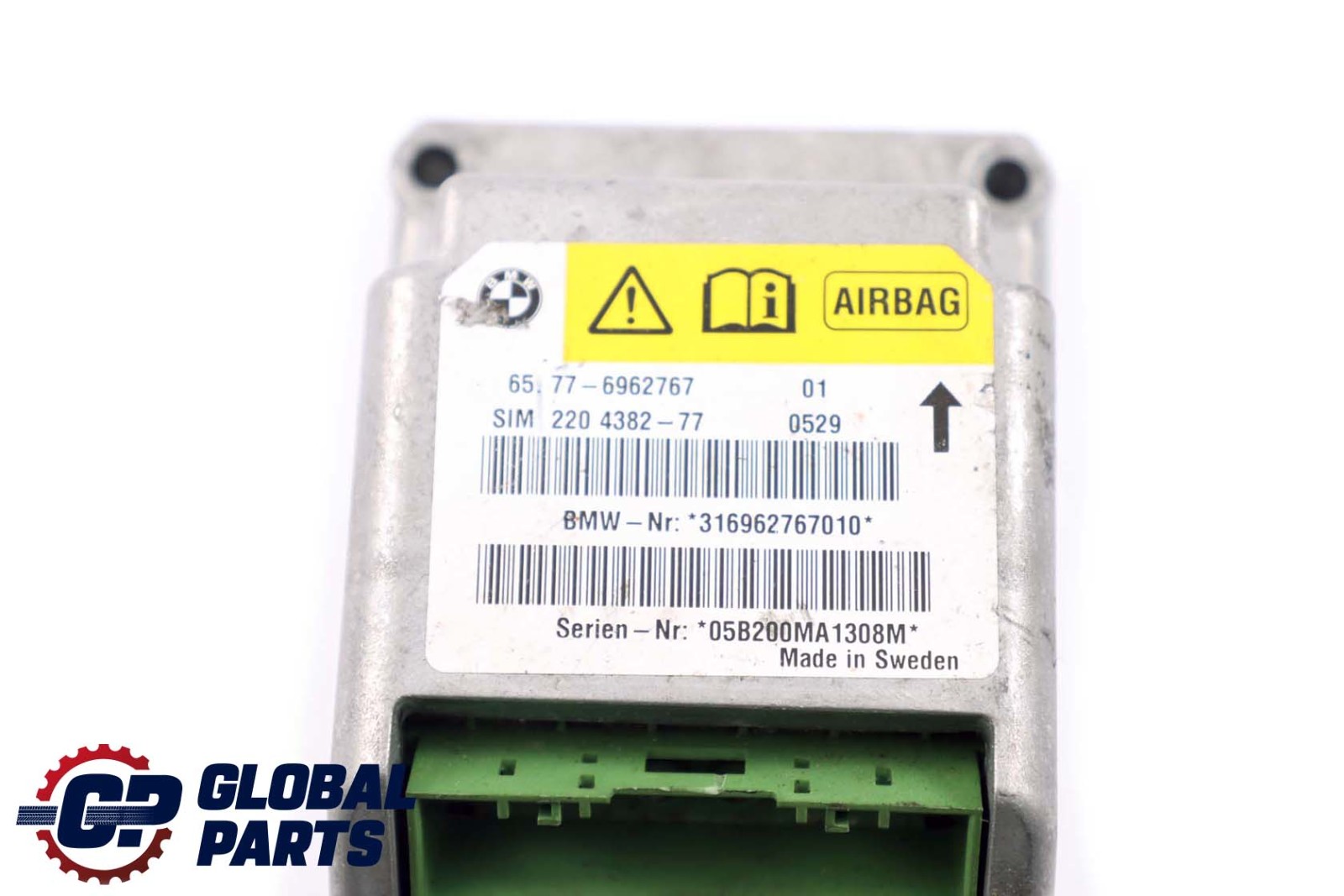 BMW Z4 Series E85 Roadster Cabrio Safety Information Module Airbag 6962767