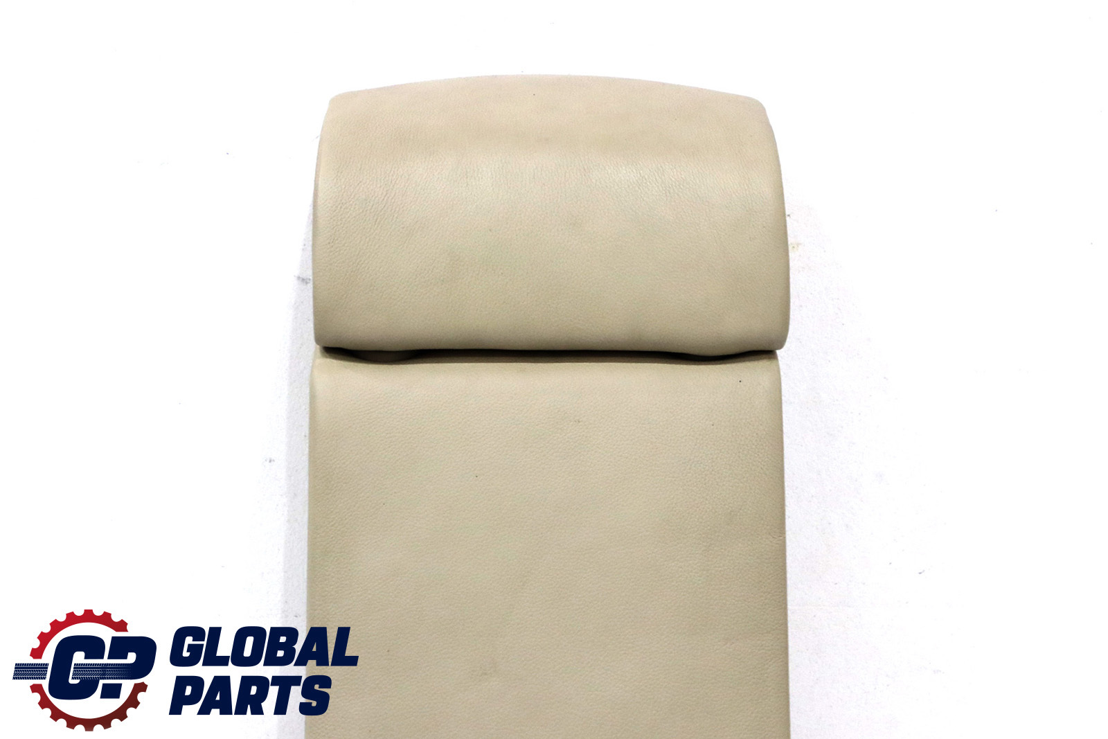 BMW 7 Series E65 E66 Rear Seat Headrest Armrest Console Leather Cream Beige