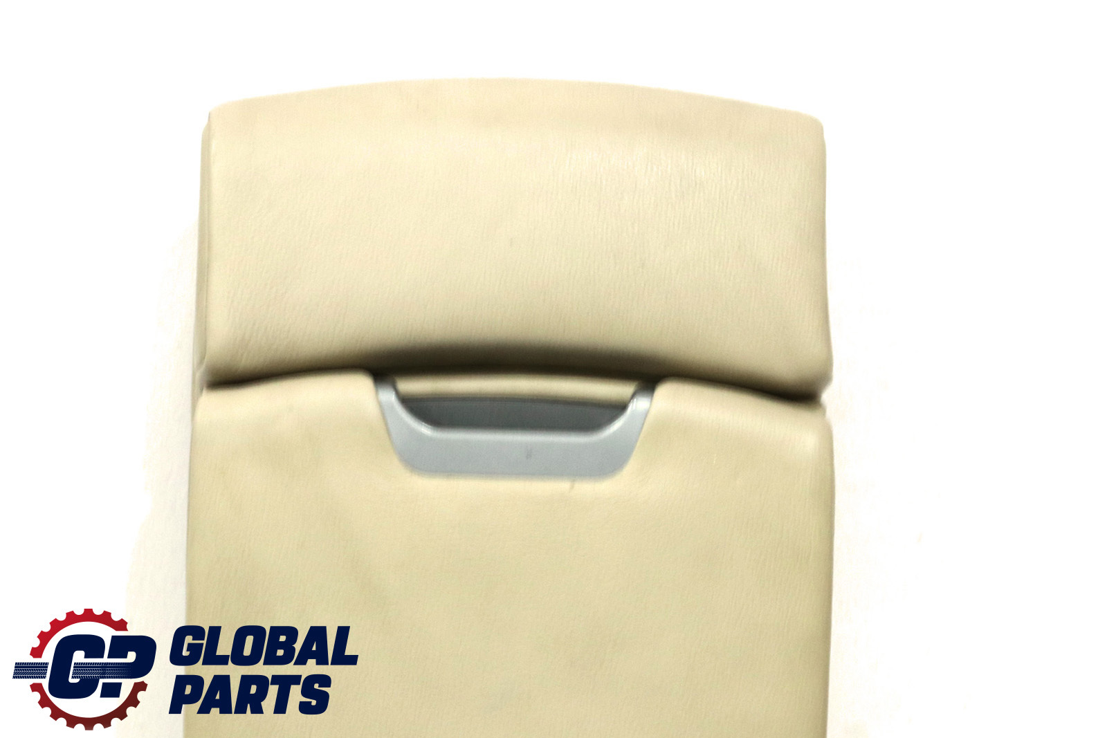 BMW 7 Series E65 E66 Rear Seat Headrest Armrest Console Leather Cream Beige