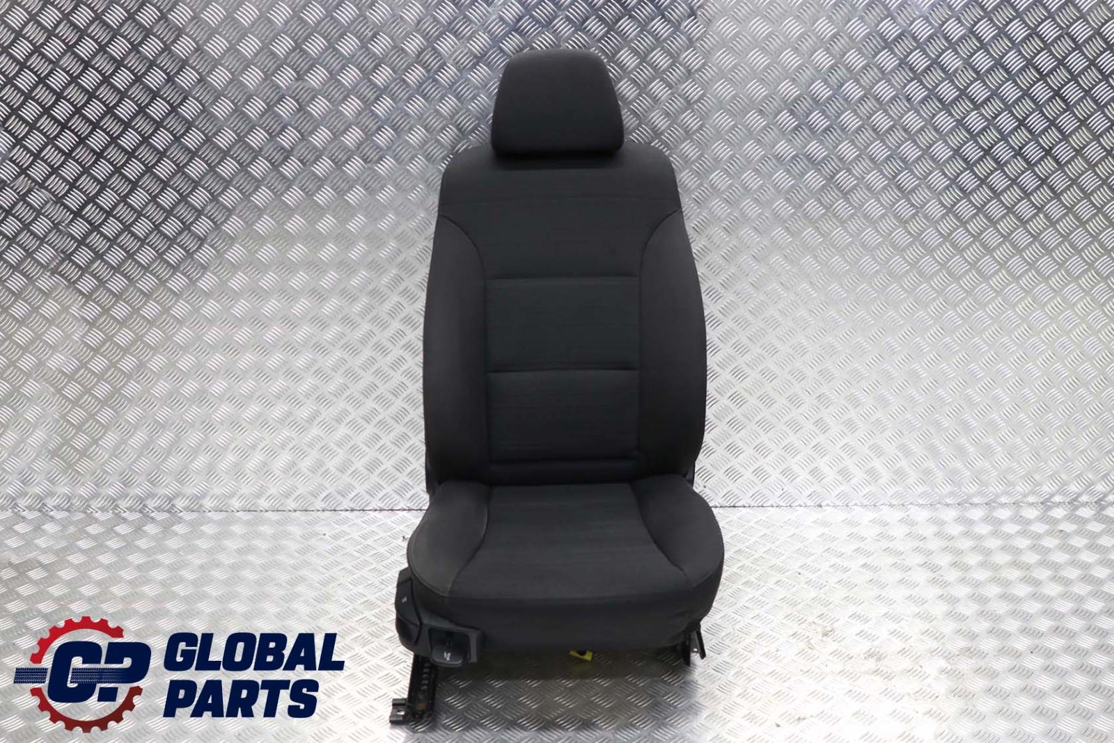 BMW 5 Series E60 E61 Cloth Interior Front Right O/S Seat Side Anthrazit Black