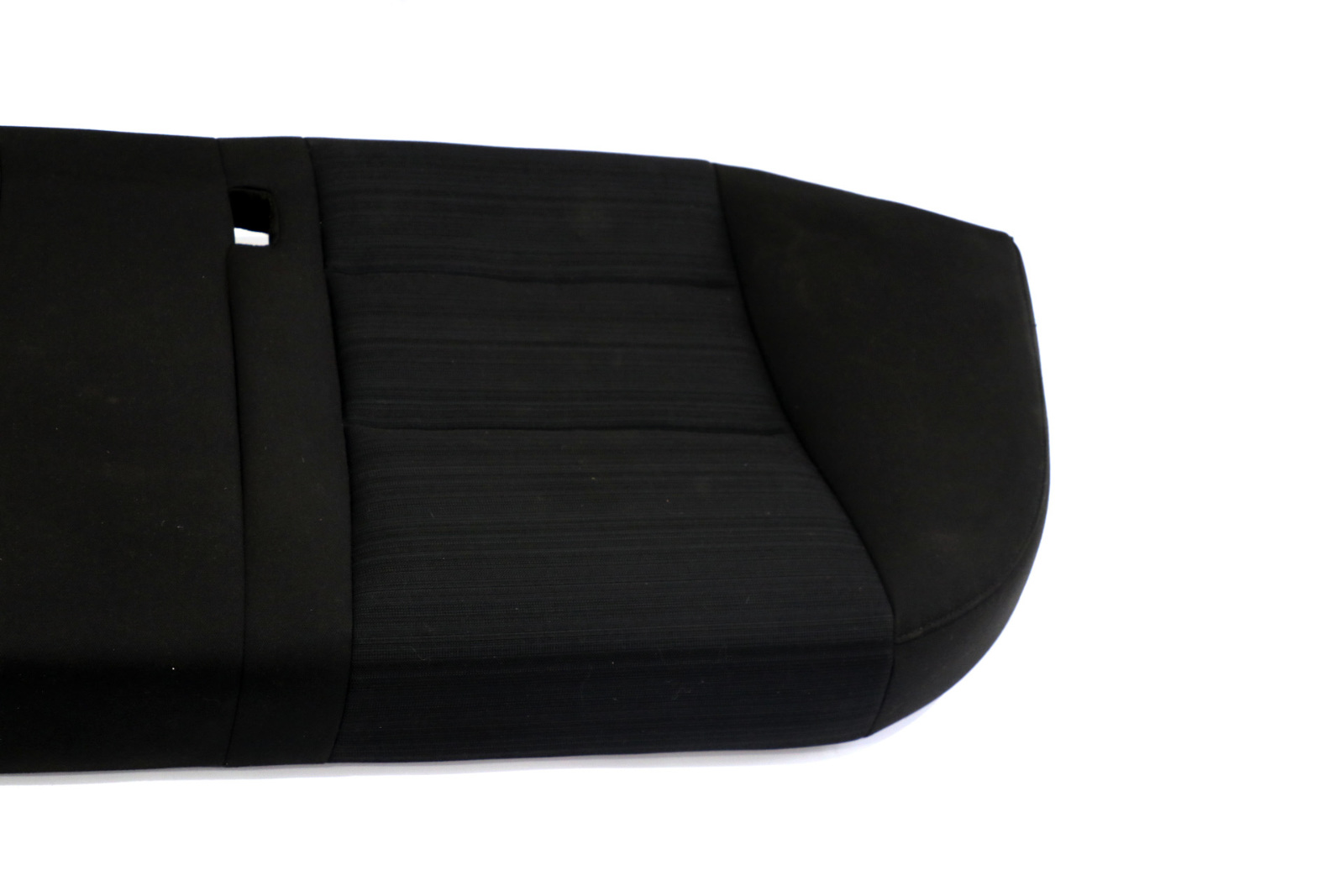 BMW 5 Series E60 1 Interior Rear Seat Sofa Couch Cloth Fluid Anthracite Black