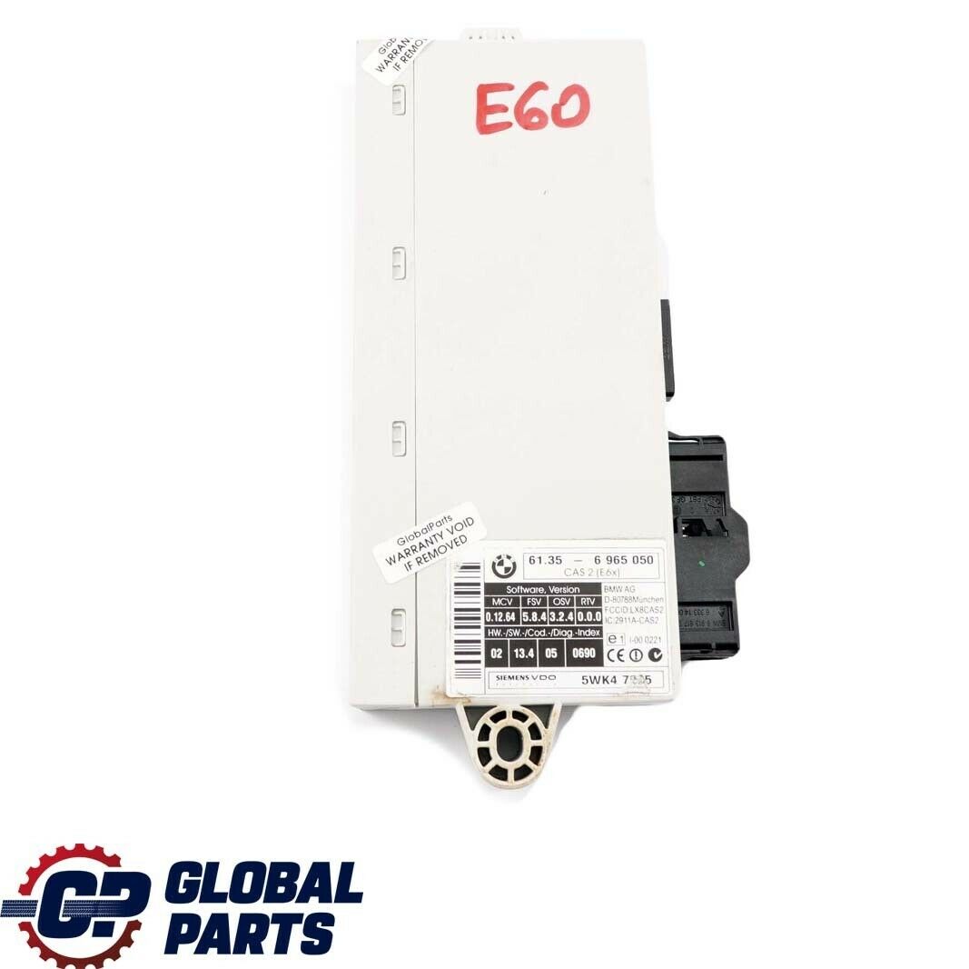 BMW 5 6 Series E60 E61 E63 E64 Control Unit ECU CAS 2 6965050