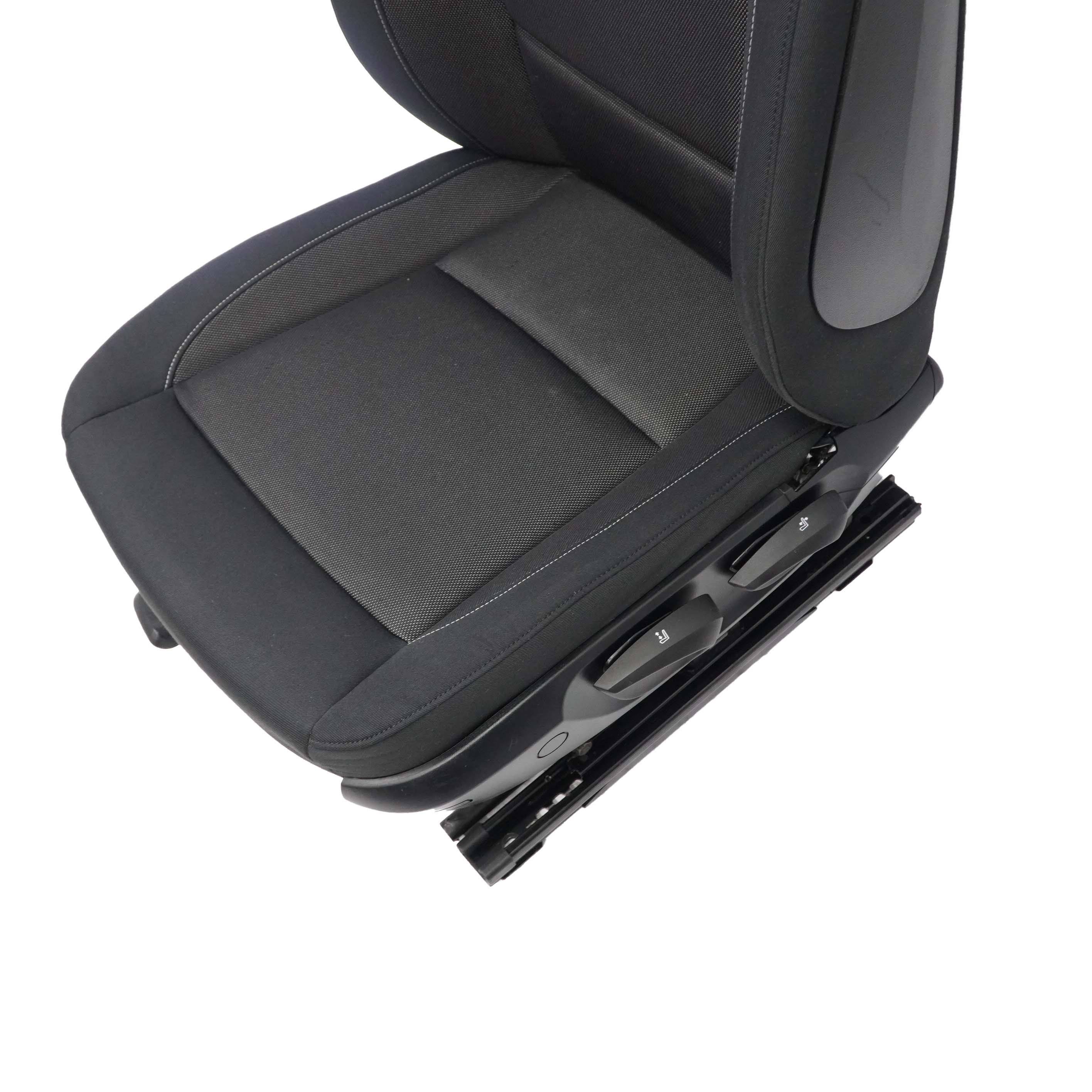 BMW E87 Seat Front Left Cloth Fabric Interior N/S Anthracite Network